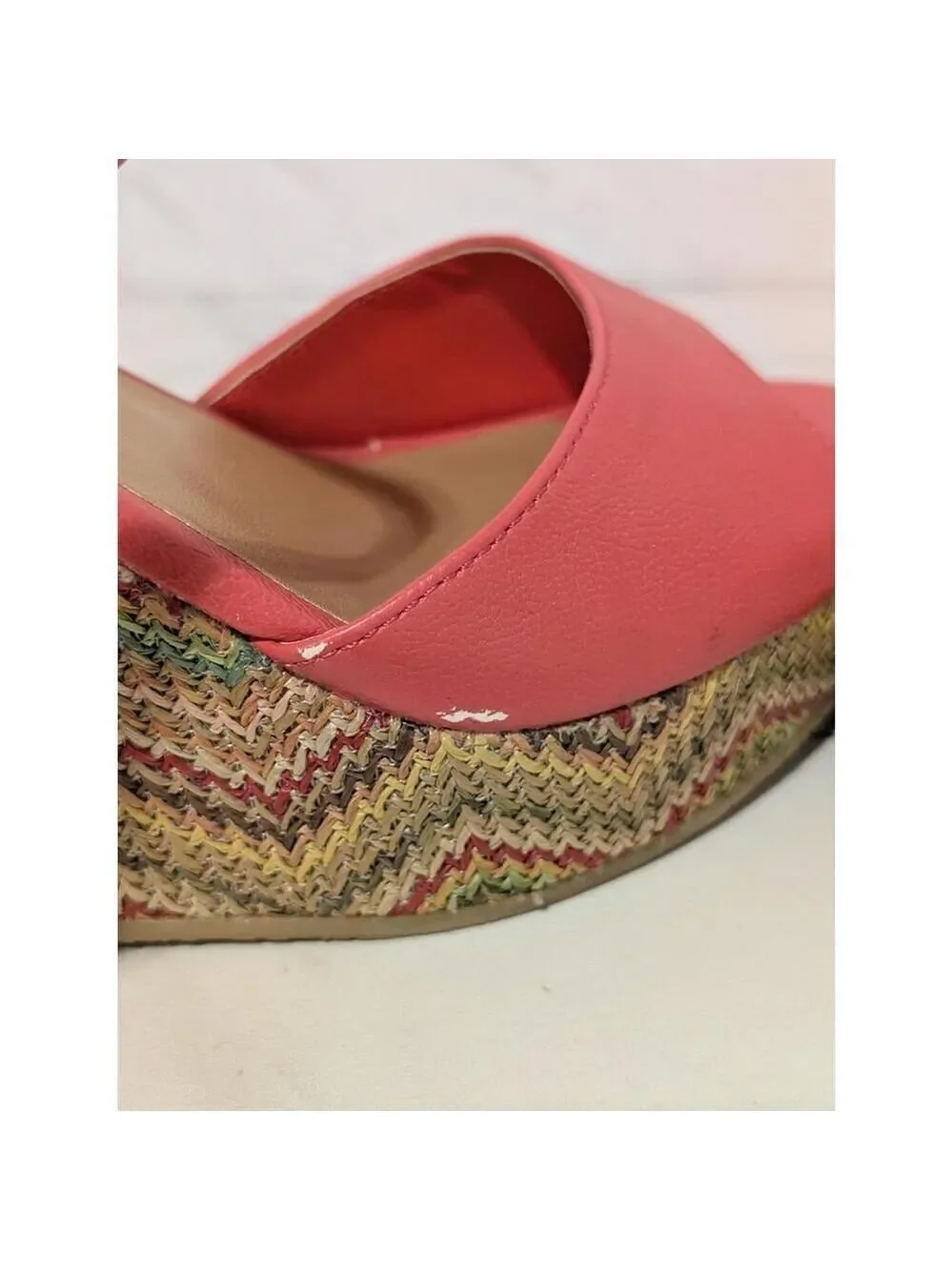 Mudd Women's Coral Wedge Sandals Size 6 Medium